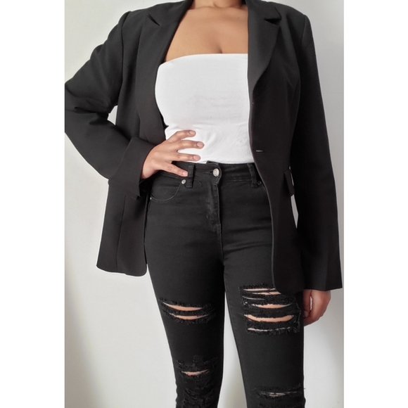 Distressed Black jeans - Picture 4 of 8